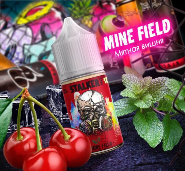 STALKER Mine Field - (мятная вишня) - 30ml - 2% LIGHT