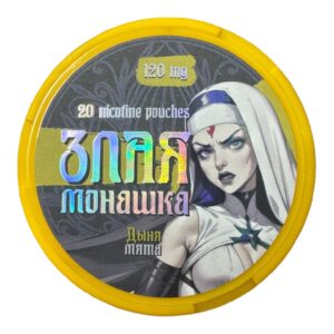⚡NEW - ЗЛАЯ МОНАШКА - 120mg - ДЫНЯ & МЯТА