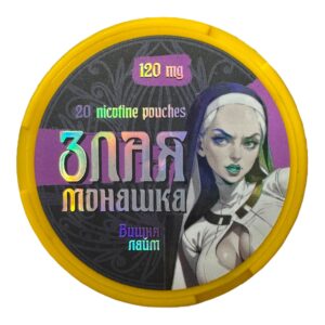 ⚡NEW - ЗЛАЯ МОНАШКА - 120mg - ВИШНЯ & ЛАЙМ
