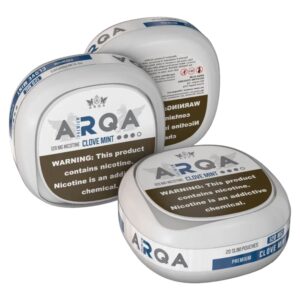 ⚡NEW - ARQA - PREMIUM - SLIM - 120mg - CLOVE MINT - Гвоздика и Мята