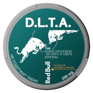 ⚡NEW - D.L.T.A. - ENERGY - 150mg - RED BULL - Инжир и Яблоко