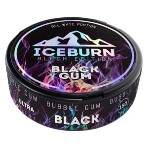 ⚡NEW - ICEBURN - BE - 150mg - BLACK GUM - Жвачка