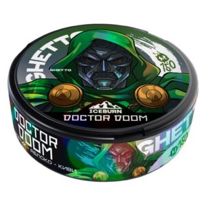 ⚡NEW - ICEBURN - GHxSUP - 150mg - DOCTOR DOOM - Энергетик, Яблоко и Киви