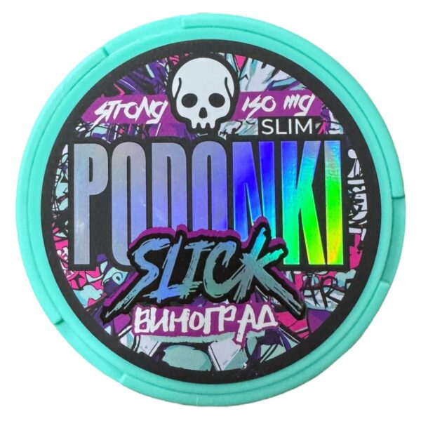 ⚡NEW - PODONKI - SLICK - SLIM - 150mg - ВИНОГРАД