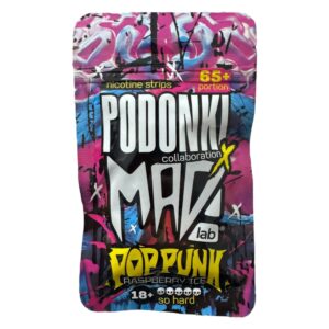 ⚡NEW - PODONKI x MAD - 150mg - RASPBERRY ICE