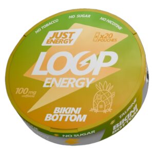 ⚡NEW - LooP - Кофеиновые Паучи - 100mg COFFEINE - BIKINI BOTTOM - Ананас