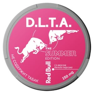 D.L.T.A. - ENERGY - 150mg - RED BULL - Белый Персик