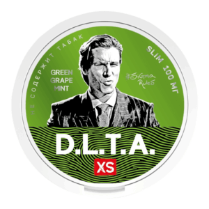 D.L.T.A. - MINI - SLIM - 100mg - GREEN GRAPE MINT