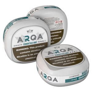 ⚡NEW - ARQA - PREMIUM - SLIM - 120mg - OSMANTUS MINT - Османтусовая Мята