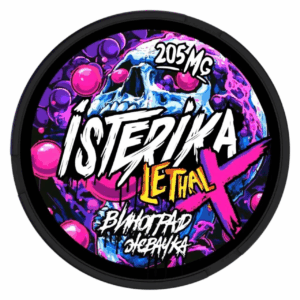 ⚡NEW - ISTERIKA - LETHAL X - 205mg - Виноградная Жвачка