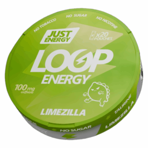 ⚡NEW - LooP - Кофеиновые Паучи - 100mg COFFEINE - LIMEZILLA - Лайм