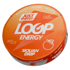 ⚡NEW - LooP - Кофеиновые Паучи - 100mg COFFEINE - SICILIAN DRIP - Апельсин