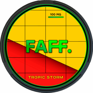 FAFF. - CL - 100mg - TROPIC STORM - Апельсин и Манго