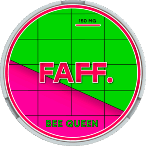 FAFF. - CL - 150mg - BEE QUEEN - Земляника, Малина и Полевые Цветы