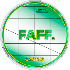 FAFF. - CL - 150mg - CACTUS - Яблоко, Киви, Кактус