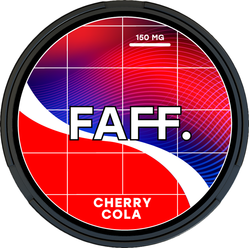 FAFF. - CL - 150mg - CHERRY COLA - Кола с Вишней