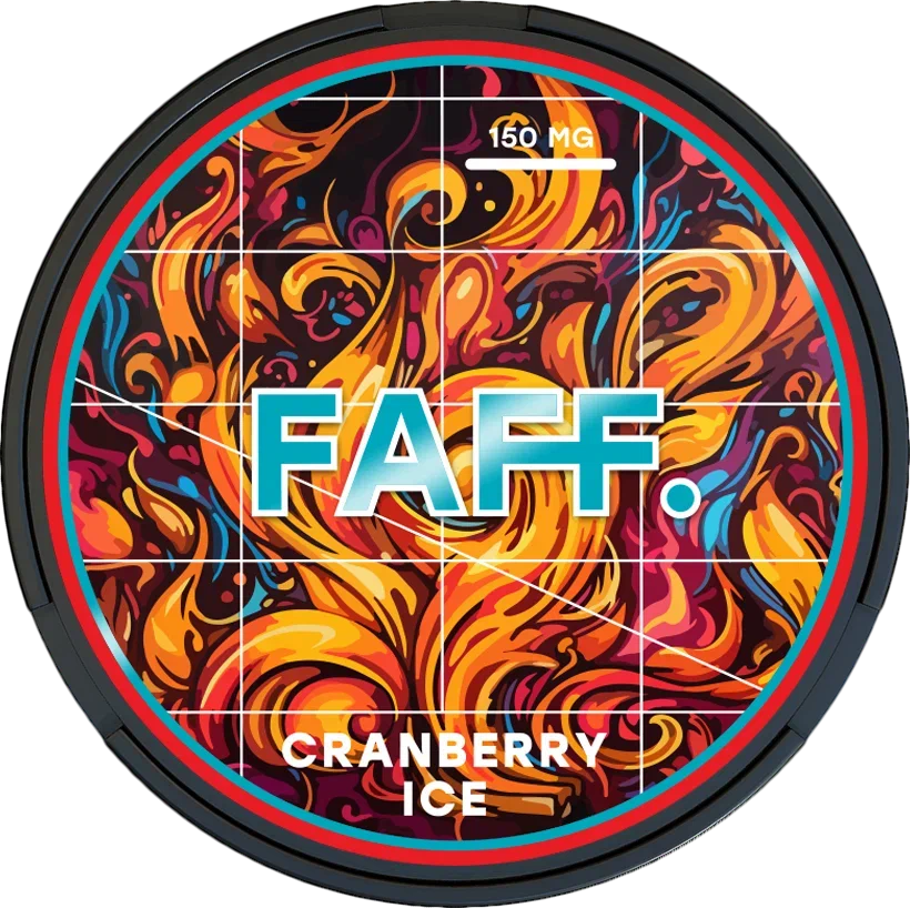 FAFF. - CL - 150mg - CRANBERRY ICE - Клюквенный Лед