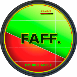 FAFF. - CL - 75mg - DOUBLE APPLE - Двойное Яблоко