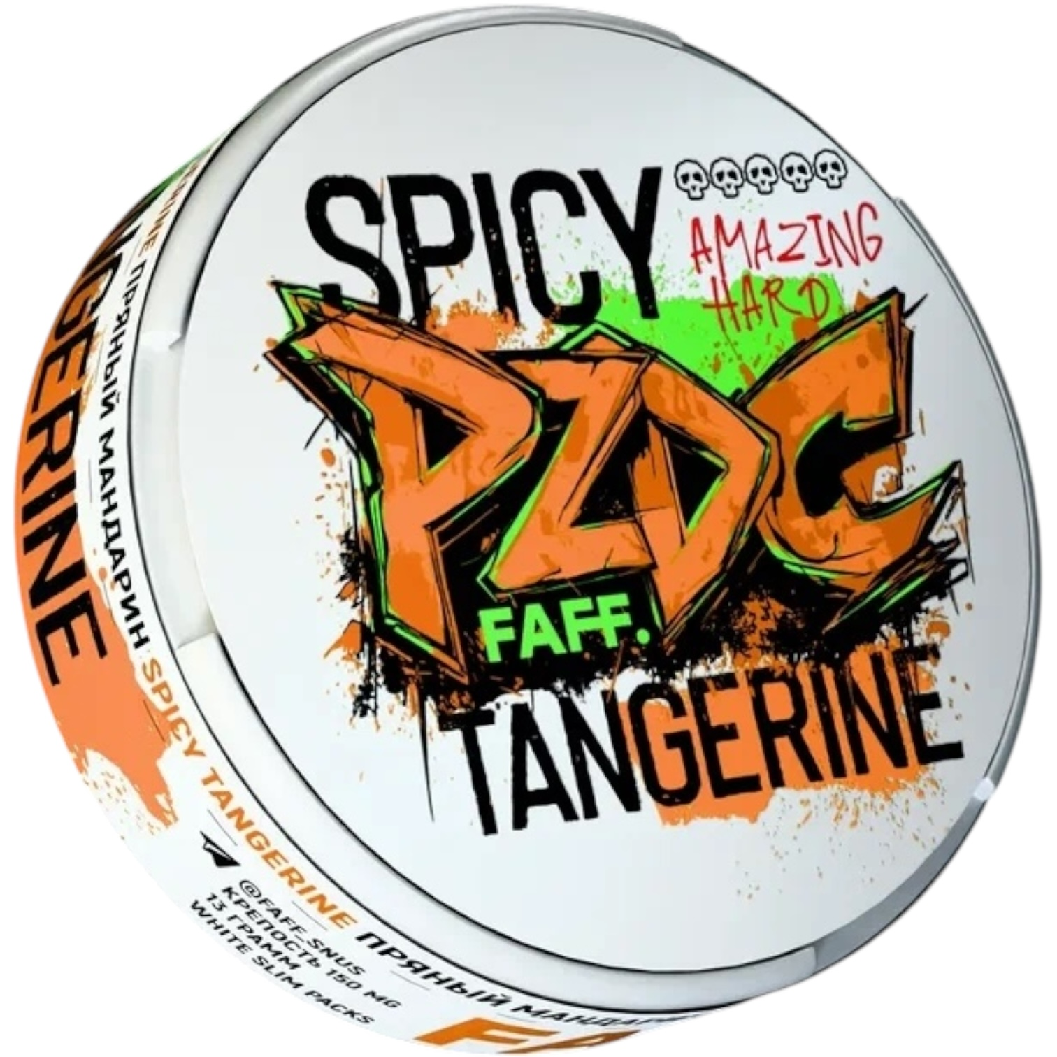 FAFF. - PZDC - 150mg - SPICY TANGERINE - Пряный Мандарин