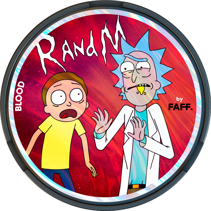 FAFF. - RandM - 150mg - BLOOD - Гранат