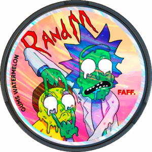 FAFF. - RandM - 150mg - GUMS WATERMELON - Арбузная Жвачка