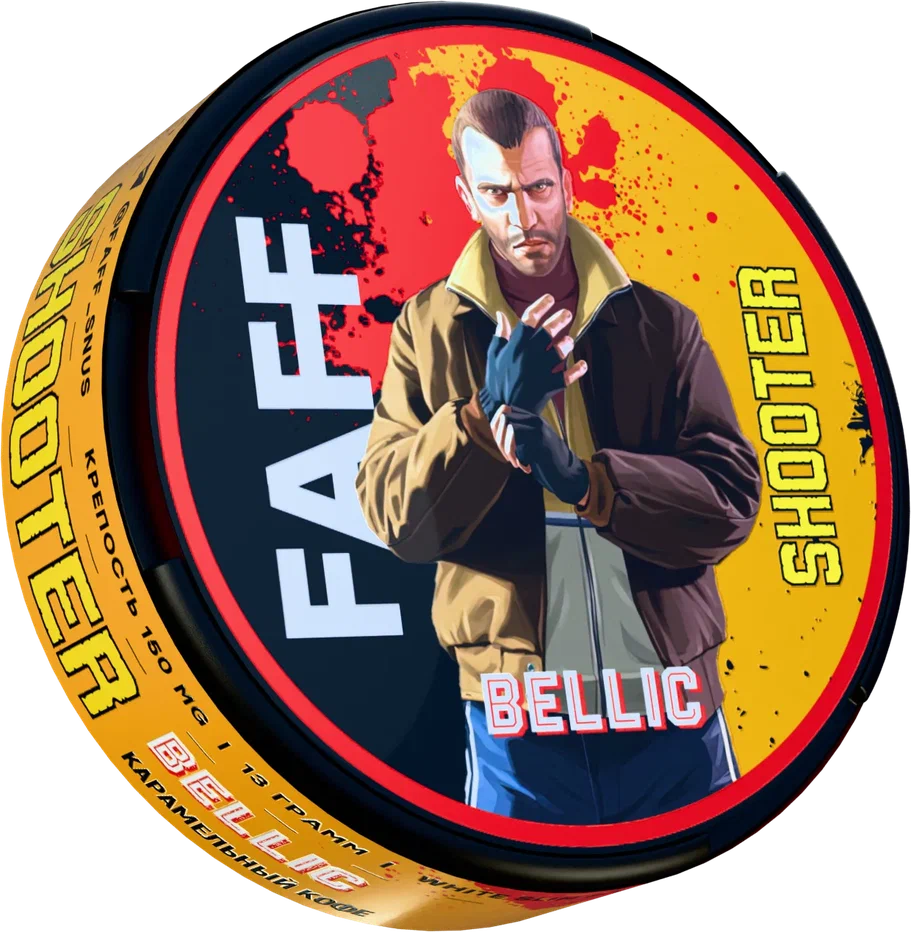 FAFF. - SHOOTER - 150mg - BELLIC - Карамельный Кофе