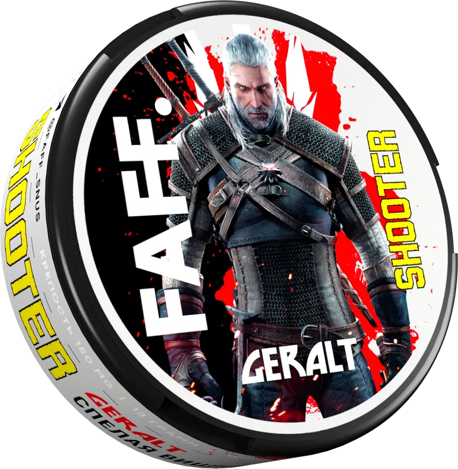FAFF. - SHOOTER - 150mg - GERALT - Спелая Вишня