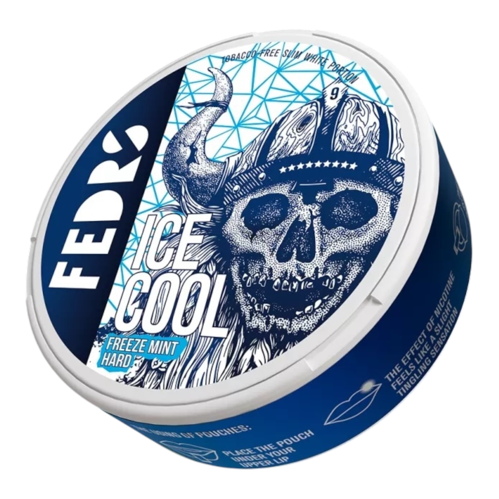 FEDRS - ICE COOL - 9 - 65mg - FREEZE MINT HARD