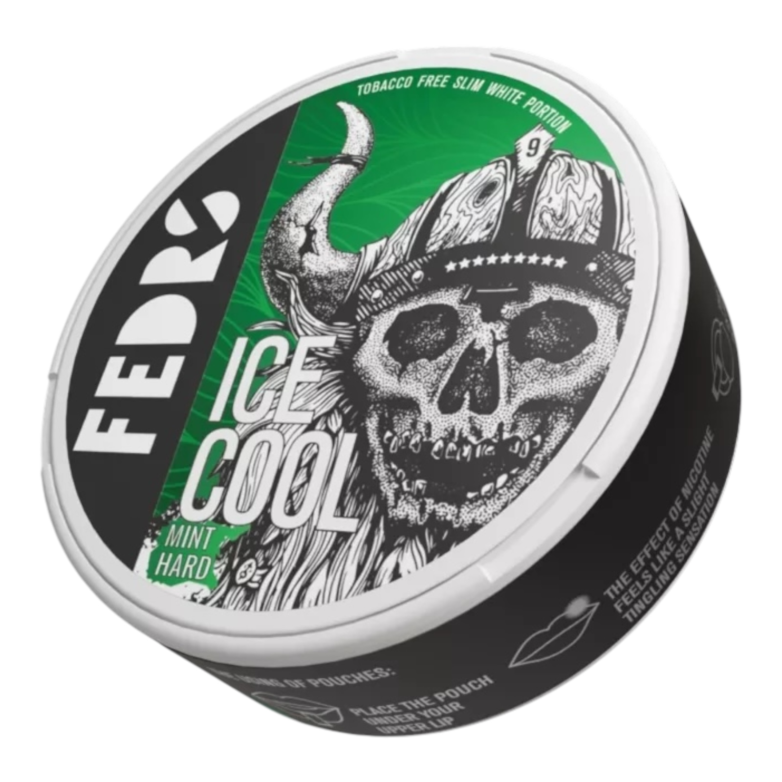 FEDRS - ICE COOL - 9 - 65mg - HARD MINT