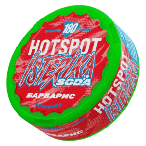 HOTSPOT X ISTERIKA - SODA - SLIM - 180mg - БАРБАРИС