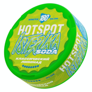 HOTSPOT X ISTERIKA - SODA - SLIM - 180mg - КЛАССИЧЕСКИЙ ЛИМОНАД