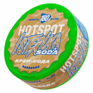 HOTSPOT X ISTERIKA - SODA - SLIM - 180mg - КРЕМ СОДА