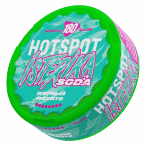 HOTSPOT X ISTERIKA - SODA - SLIM - 180mg - МЯТНЫЙ МОХИТО