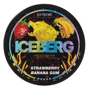 ICEBERG - LE - 130mg - STRAWBERRY BANANA GUM