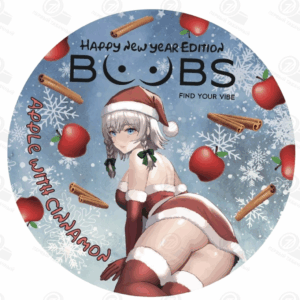 NEW YEAR by Boobs - 150mg - APPLE WITH CINNAMON - Яблоко с Корицей