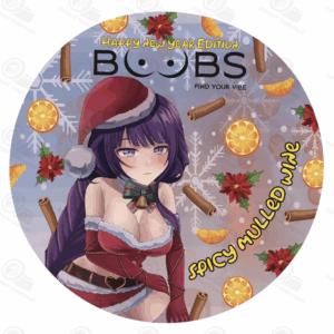 NEW YEAR by Boobs - 150mg - SPICY MULLED WINE - Пряный Глинтвейн
