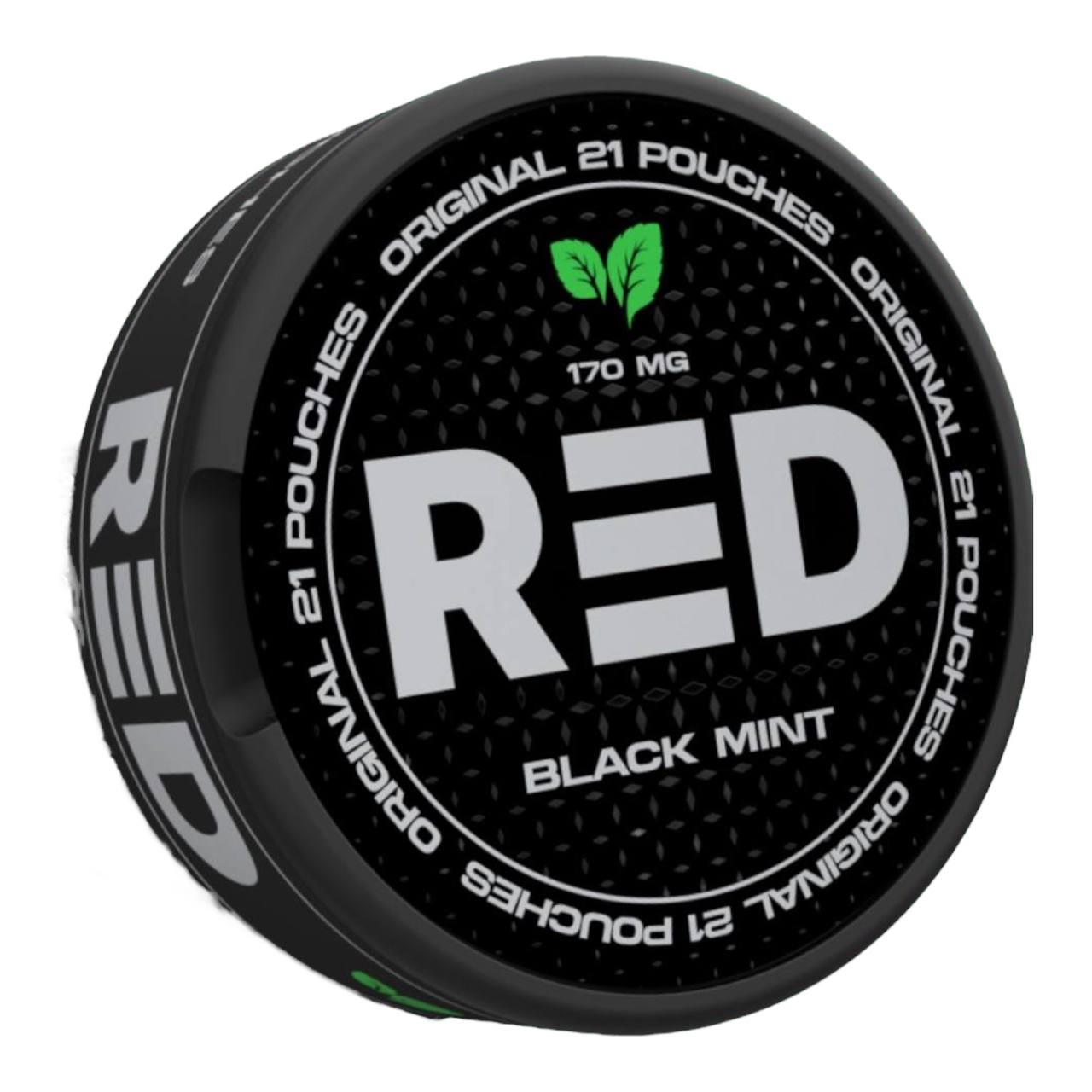RED - CL - 170mg - BLACK MINT - Мята