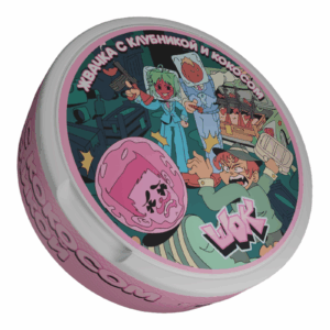 ШОК - 150mg - Жвачка с Клубникой и Кокосом