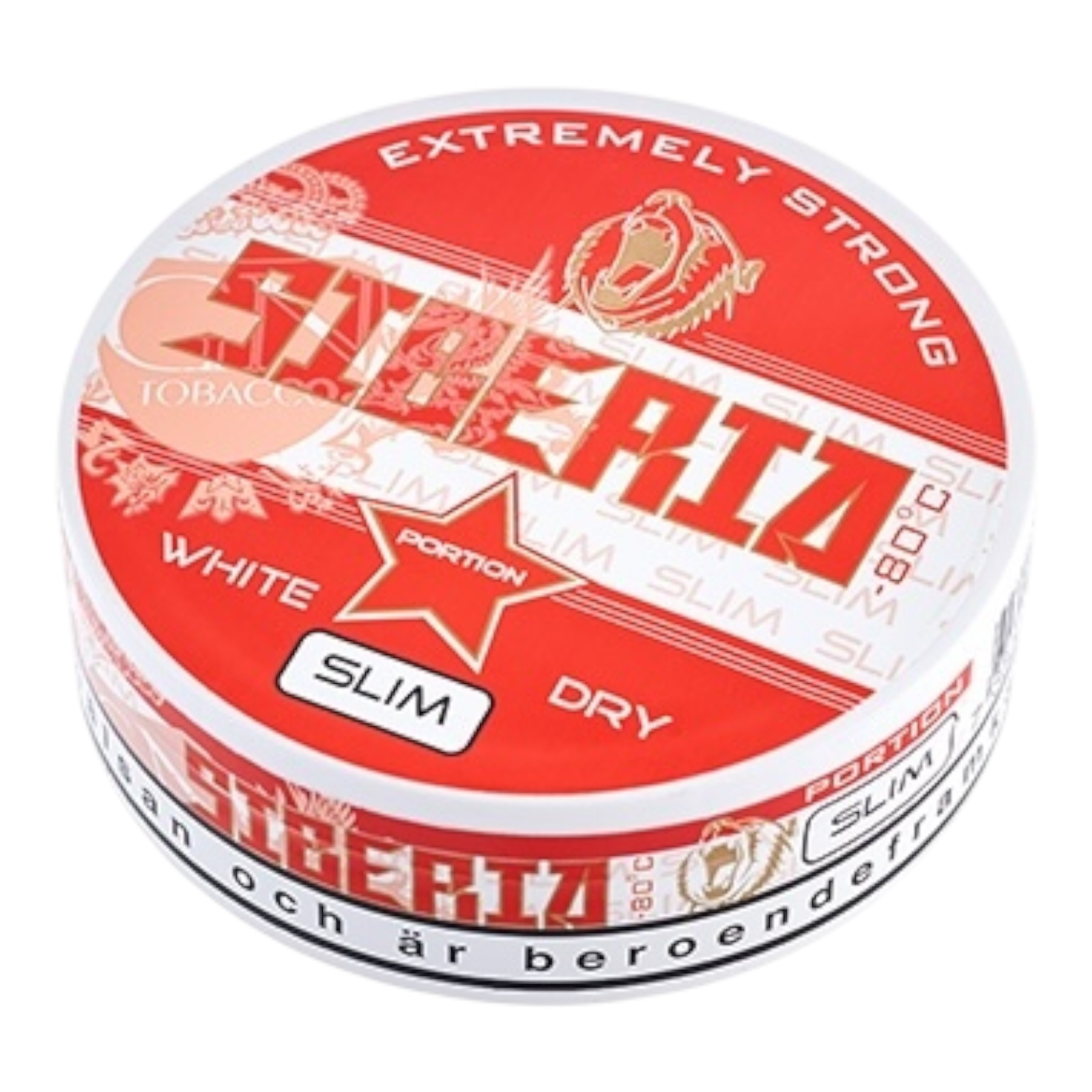 SIBERIA - ORIGINAL - SLIM - 43mg - 13gr - WHITE DRY