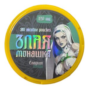 ЗЛАЯ МОНАШКА - 120mg - СЛАДКАЯ МЯТА