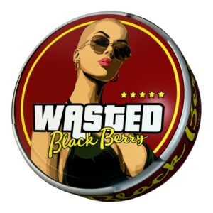 ⚡NEW - WASTED - 200mg - BLACK BERRY - Черная Смородина