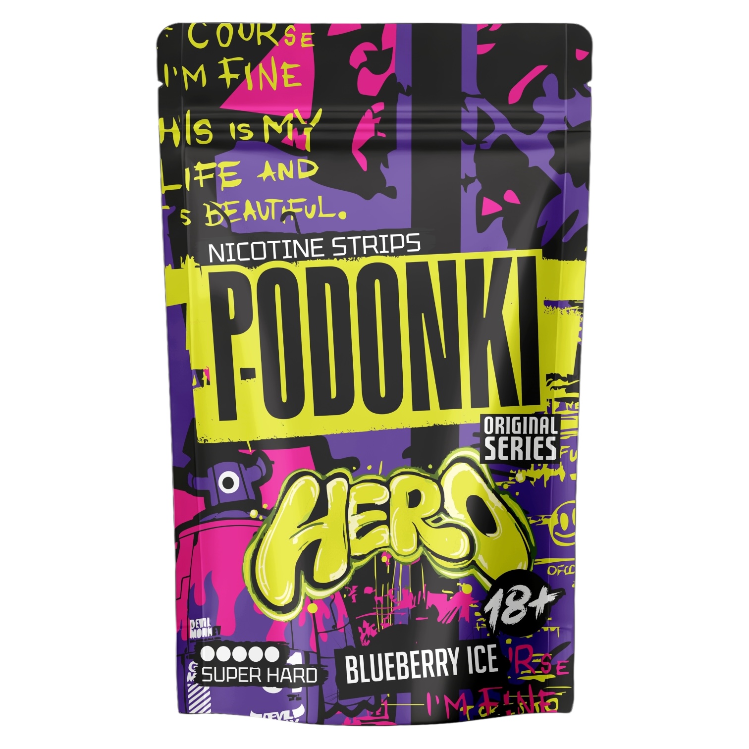 PODONKI - 150mg - BLUEBERRY ICE PODONKI - 150mg - BLUEBERRY ICE