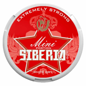 ⚡NEW - SIBERIA - ORIGINAL - SLIM - 43mg - 9gr - WHITE DRY
