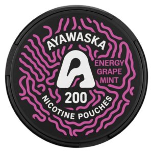 ⚡NEW - AYAWASKA - 200mg - ENERGY GRAPE MINT