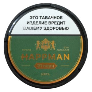⚡NEW - HAPPMAN - SLIM - STRONG - 10gr - Мята