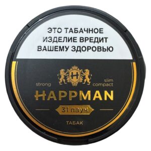 ⚡NEW - HAPPMAN - SLIM - STRONG - 10gr - Табак