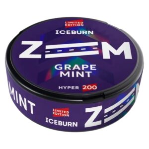 ⚡NEW - ICEBURN - ZOOM - 200mg - GRAPE MINT