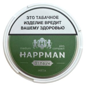 ⚡NEW - HAPPMAN - SLIM - MEDIUM - 10gr - Мята